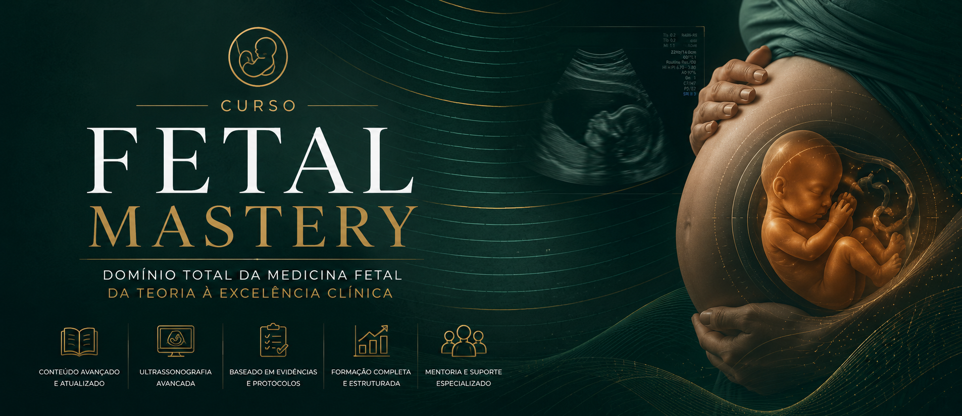 Mentoria online do curso Fetal Mastery sobre casos difíceis em medicina fetal